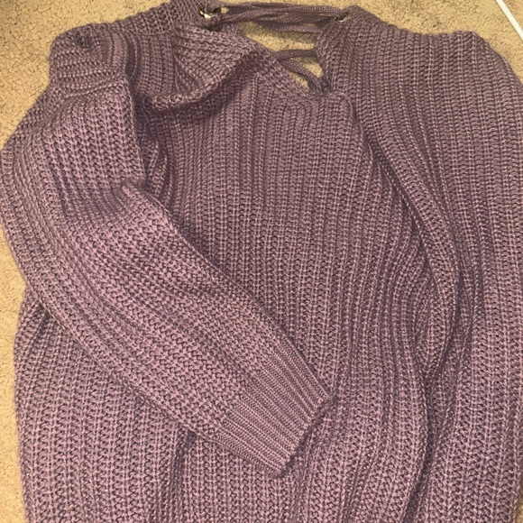 Fashion nova purple sweater - Picture 1 of 3